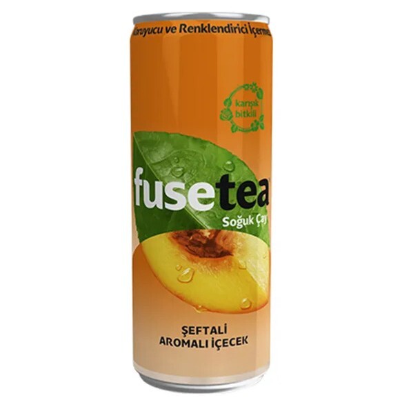 Fusetea Şeftali Aromalı Soğuk Çay İçeceği (330 Ml) Kutu