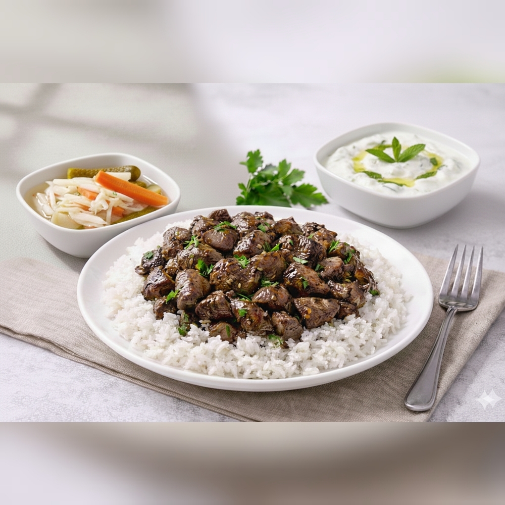 Tavuk Ciğerli Pilav Menü 9