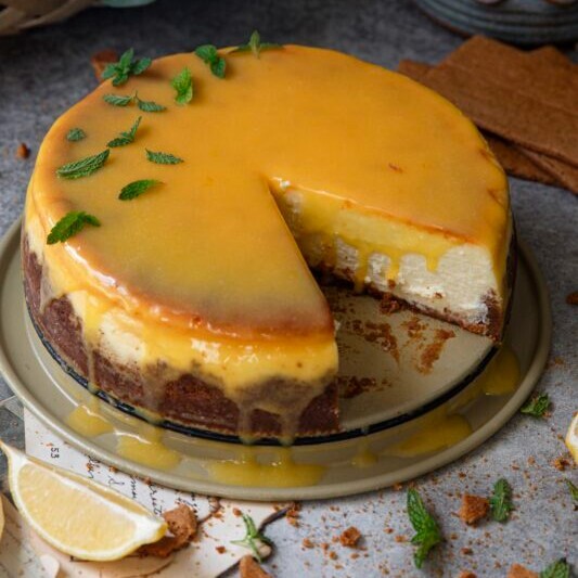 Portakallı Cheesecake