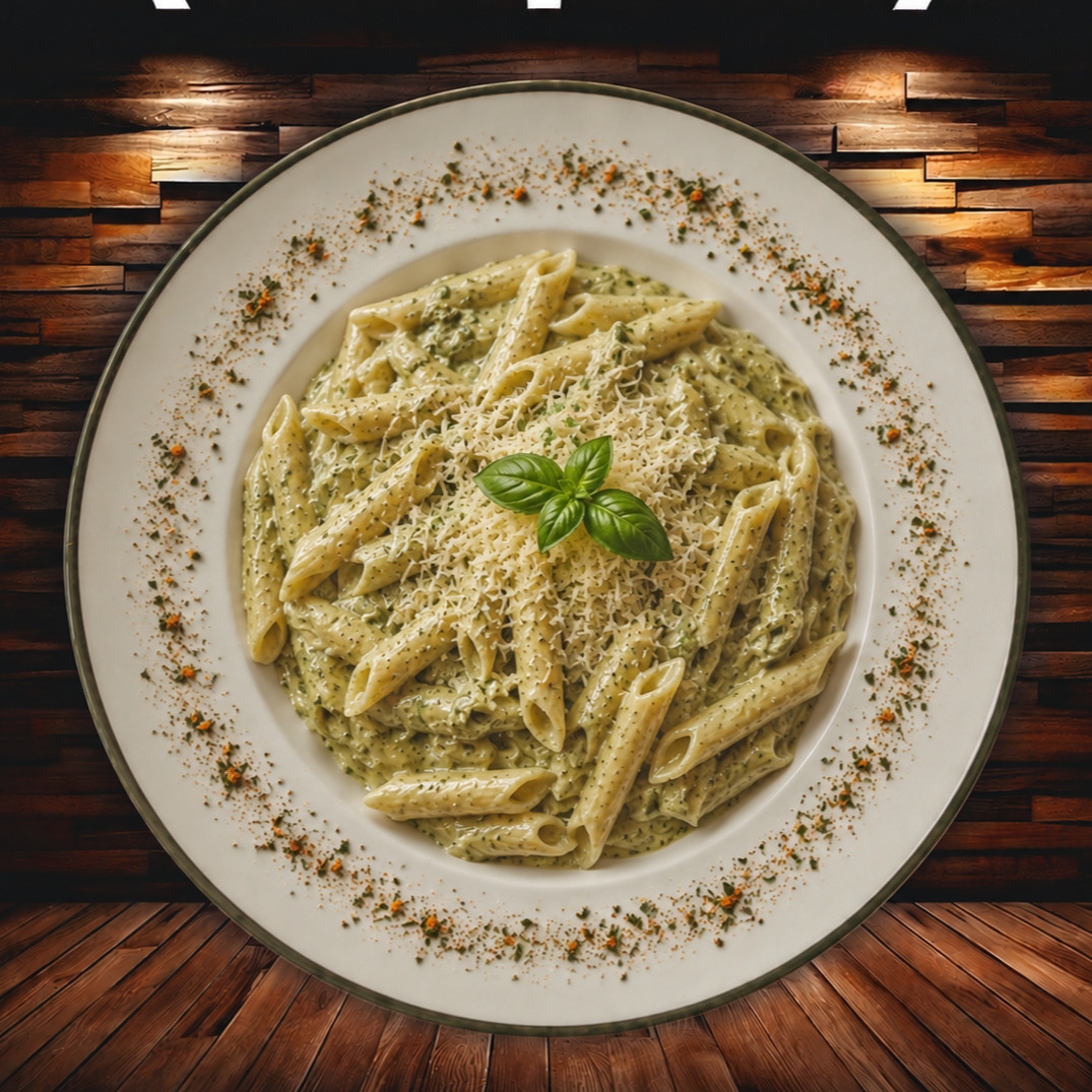 Pesto Soslu Makarna
