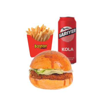 Şinitzel Burger Menü