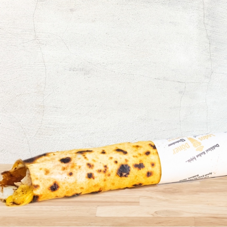 Maxilodos Cheddarlı Tavuk Döner Dürüm (45 cm)