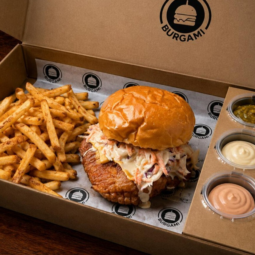 Coleslaw Tavuk Burger