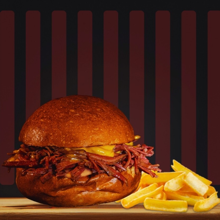 Meşelenmiş Döş Burger