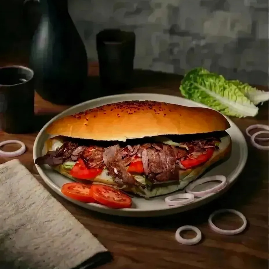 Ekmek Arası Yaprak Et Döner