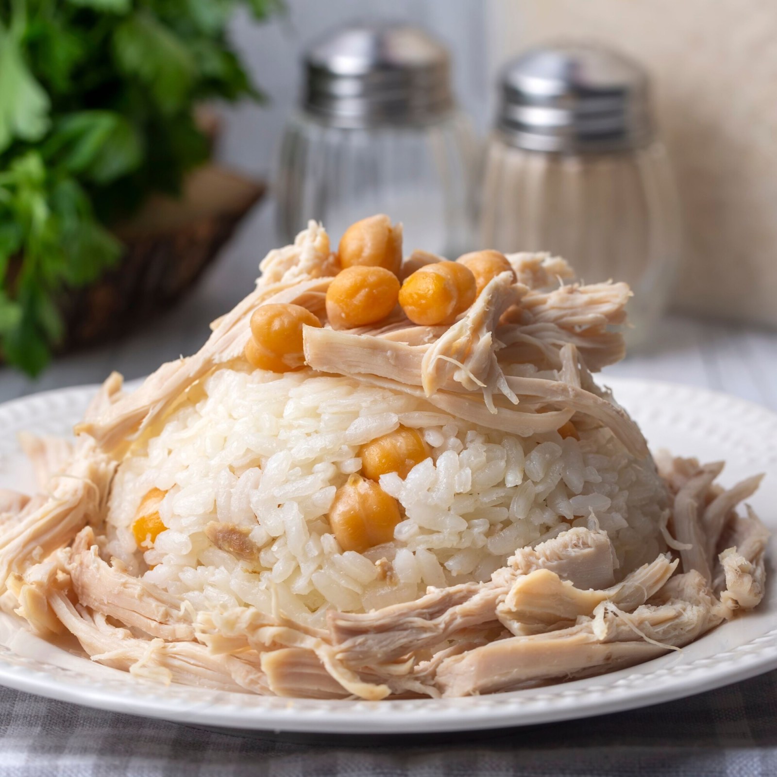 Nohutlu Tavuklu Pilav