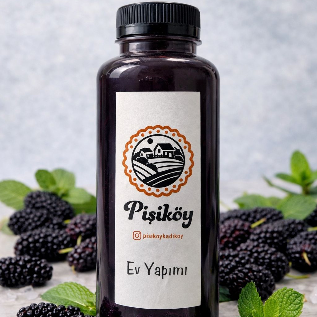 Ev Yapımı Karadut Suyu