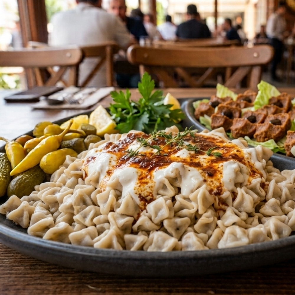 Mantı ve Çiğ Köfte