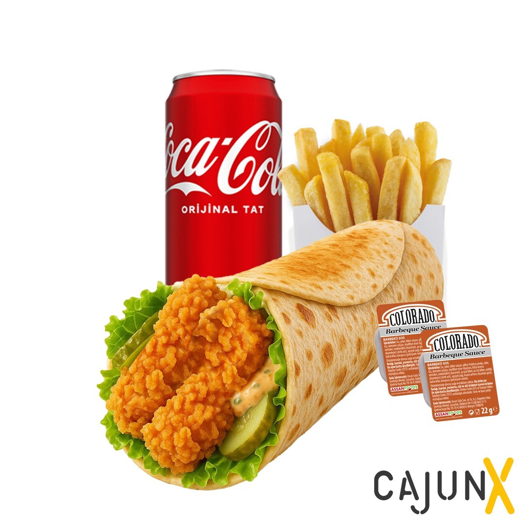 Cajunx Dürüm Menü