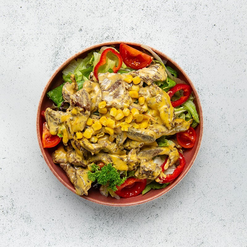 Beef Salata (590,75 KCal)