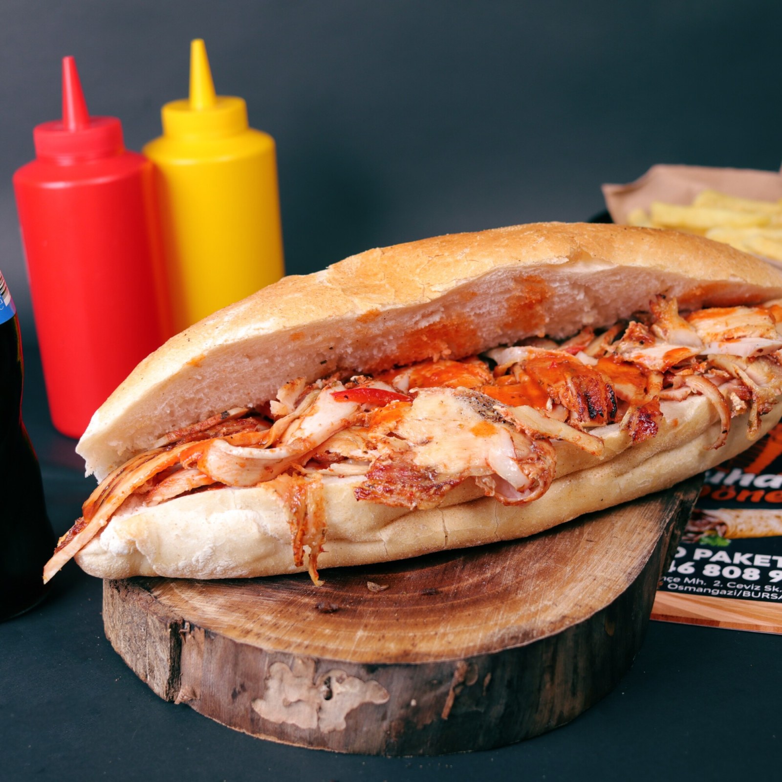 Tam Ekmek Arası Tavuk Döner