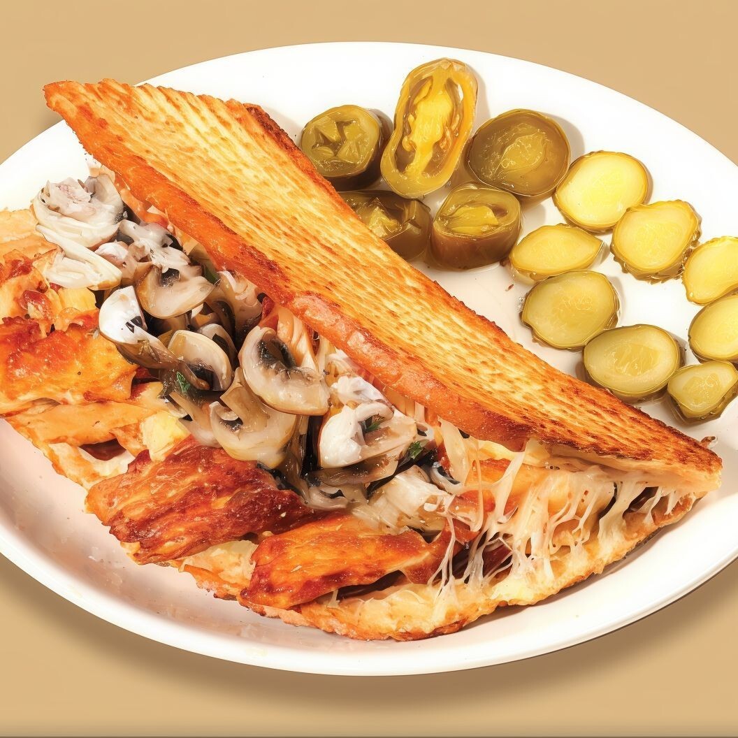 Mantar & Kaşar & Sucuklu Tost