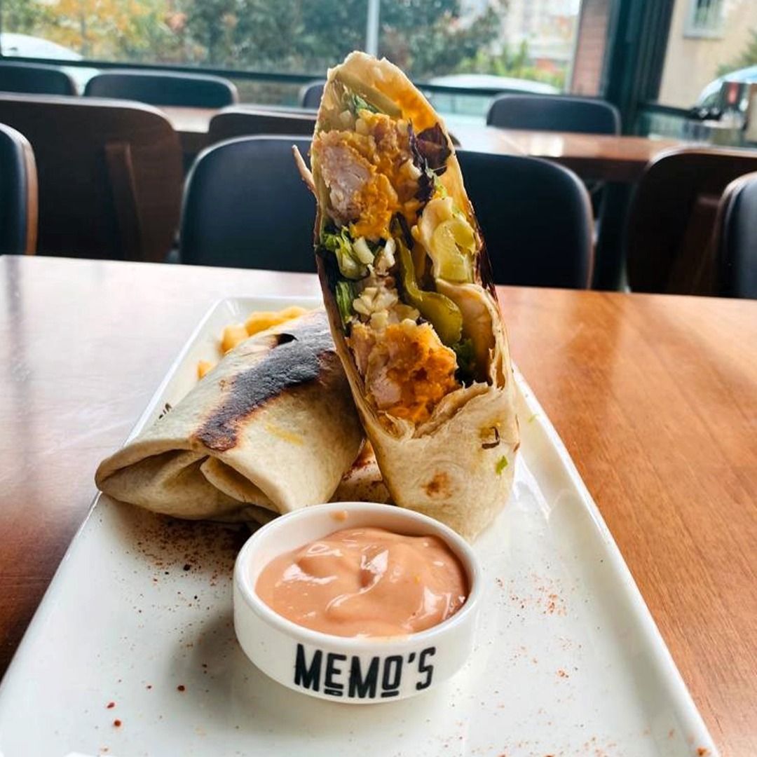 Cheddar Soslu Çıtır Tavuk Wrap