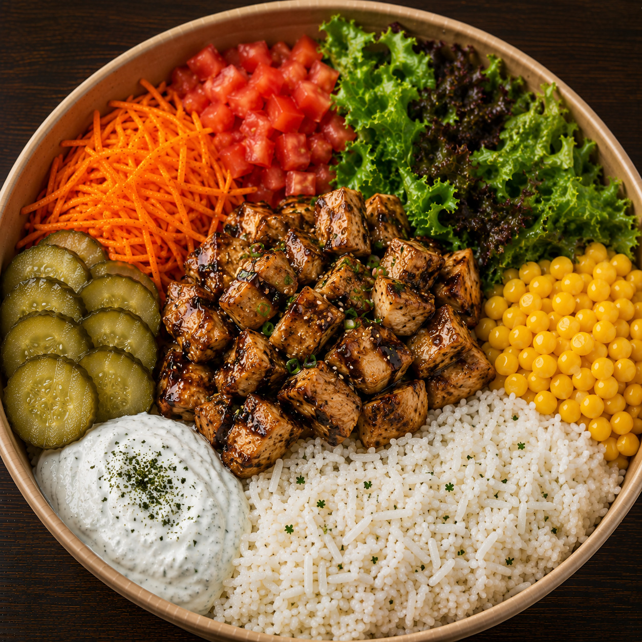 Teriyaki Soslu Tavuklu Bowl