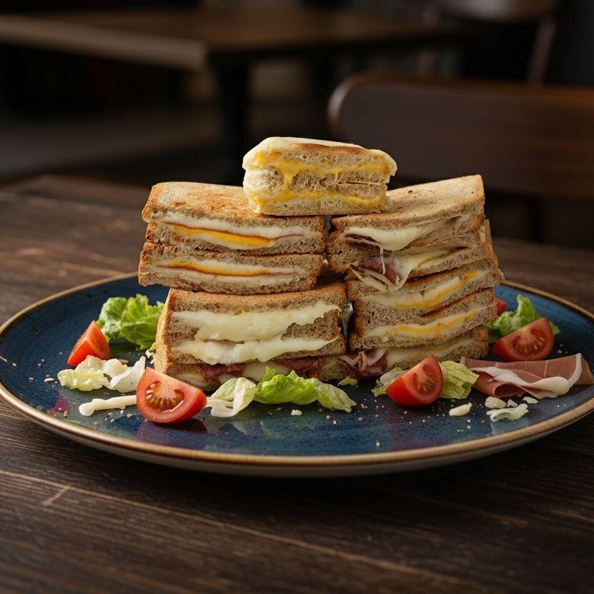 Beyaz Peynirli Jumbo Tost