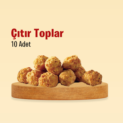 10'lu Çıtır Tavuk Topları