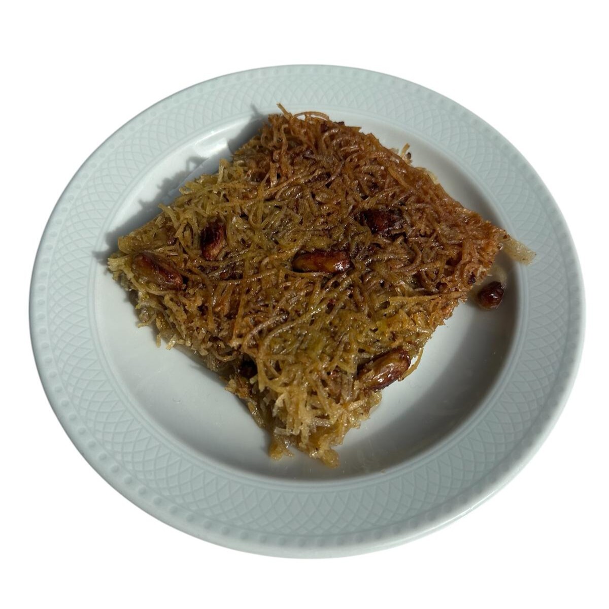 Glutensiz & Şeker İlavesiz Fıstıklı Kadayıf (Dilim)