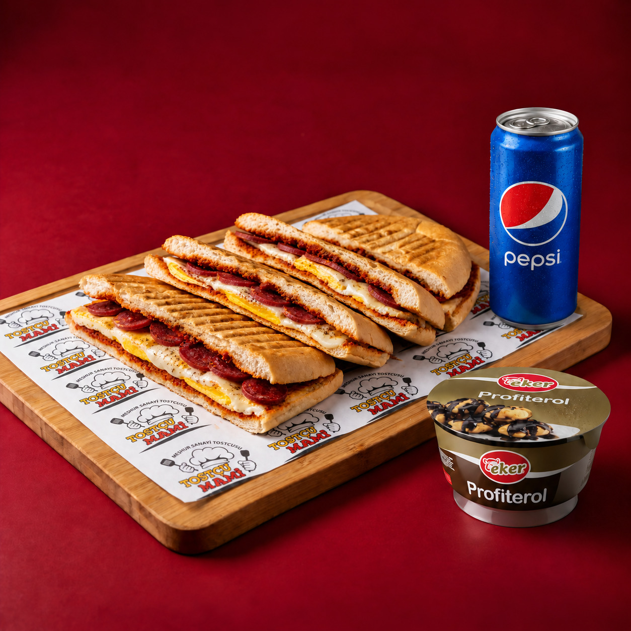 Full Karışık Tost Menü