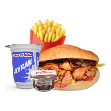 4x4'lük Et Döner Menü