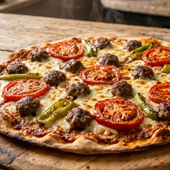 Köfteli Pizza