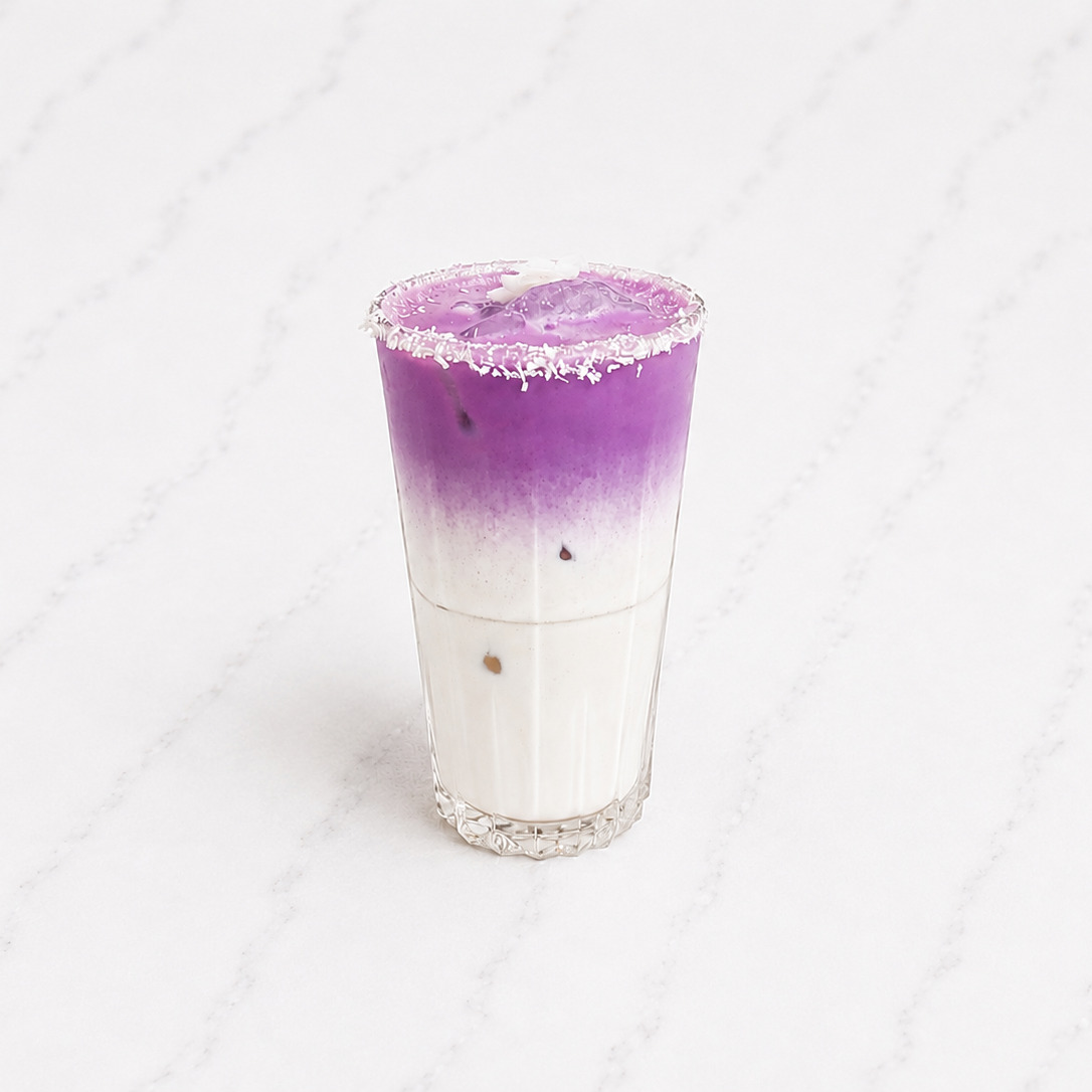 Ube Iced Latte