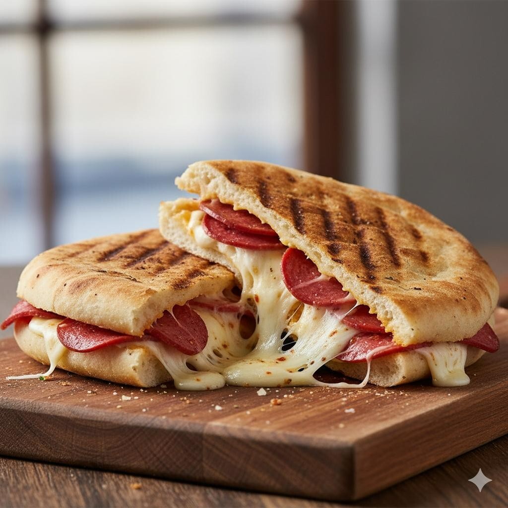 Sucuklu Kaşarlı Tost