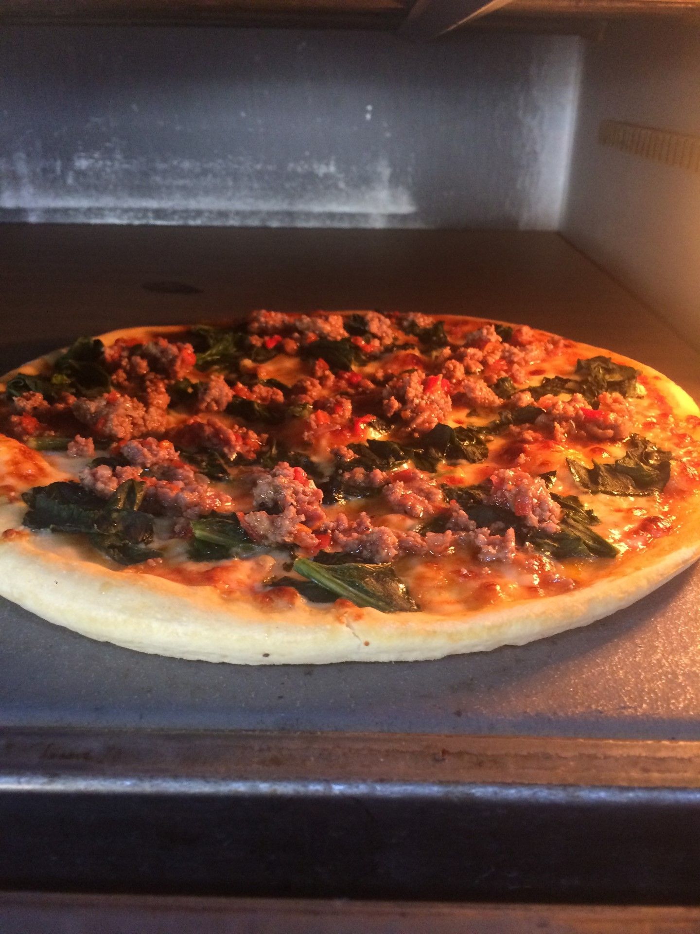 Kıymalı Pizza (Büyük)