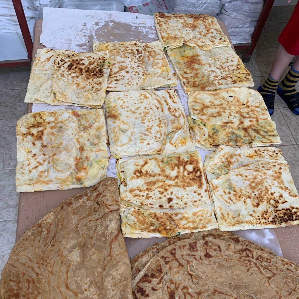 Peynir - Pırasa - Yumurtalı Gözleme