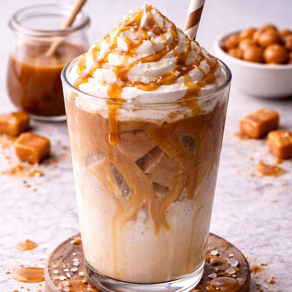 Iced Toffe Nut Latte