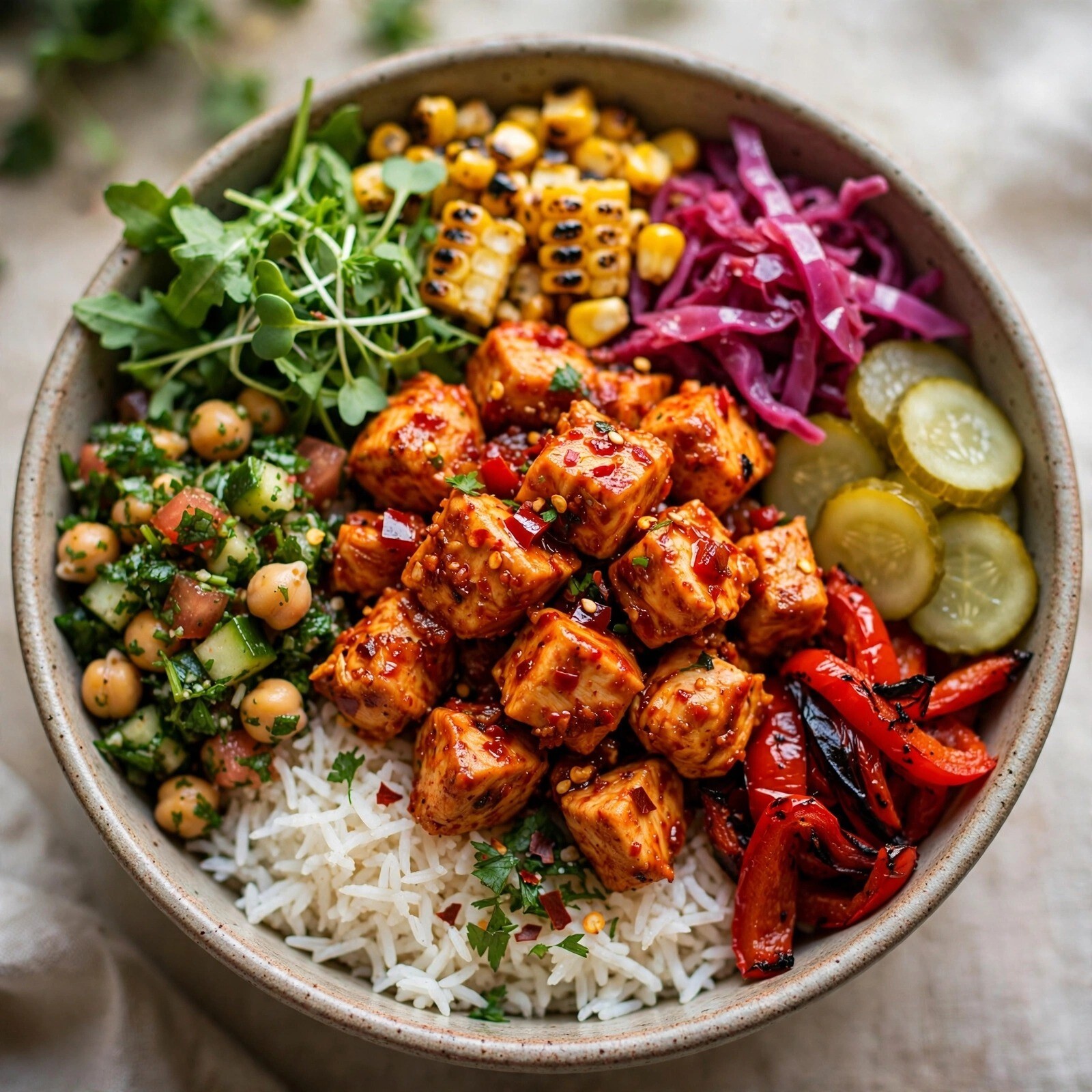 Hot & Spicy Tavuk Bowl