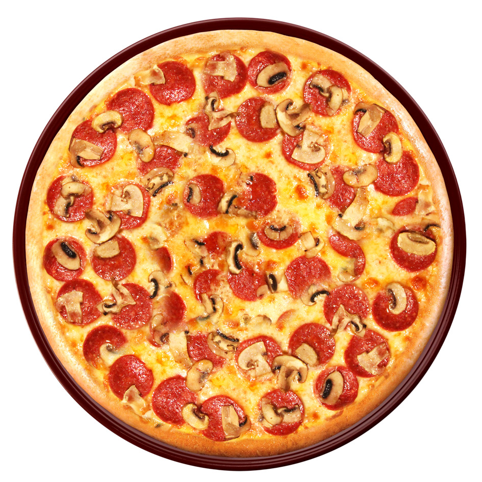 Sucuk Mantar Acı Biberli Pide (27 Cm.) Yeni Nesil Yuvarlak Pide