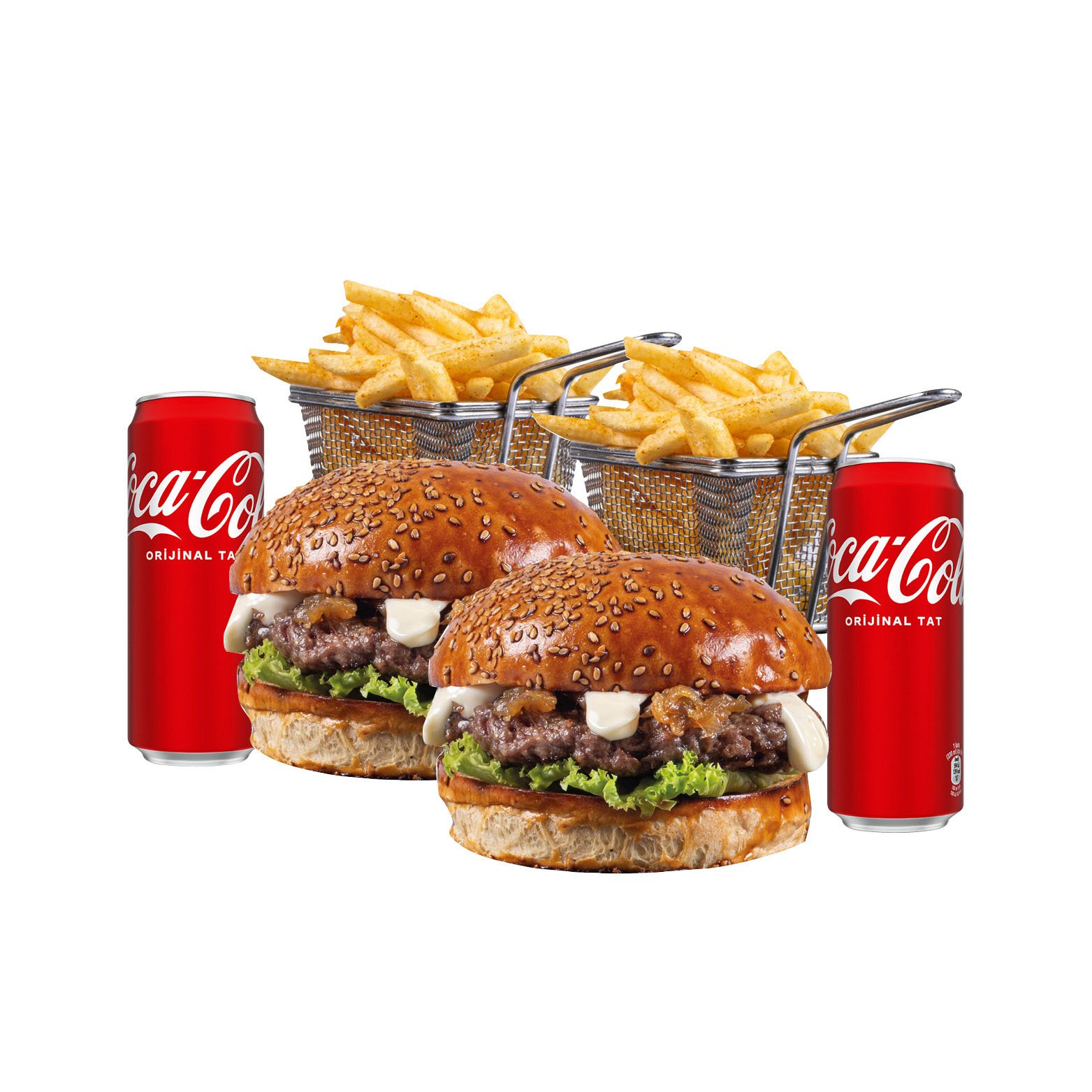 2'li Classic Burger Aile Menü