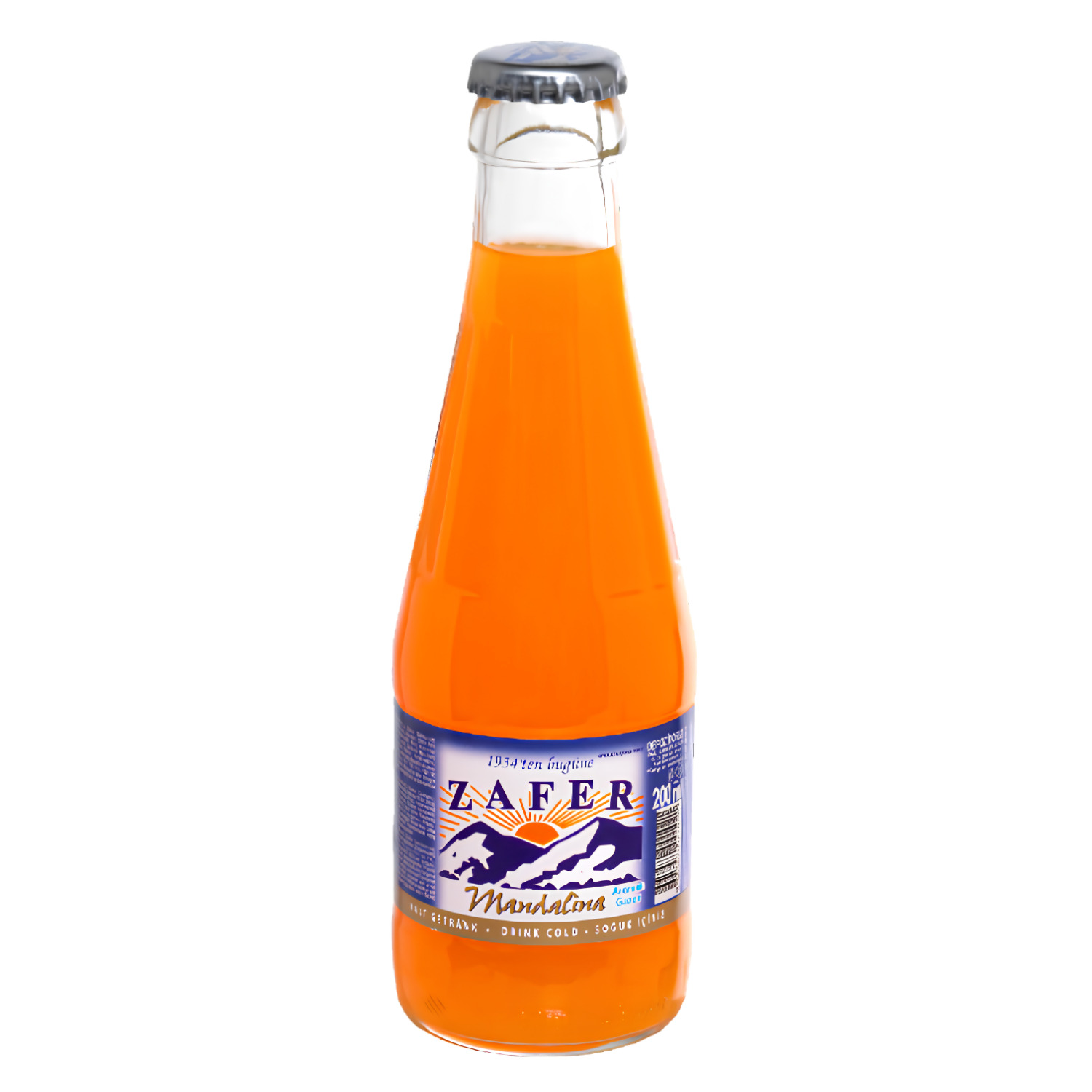 Zafer Gazoz Mandalina (200 ml)