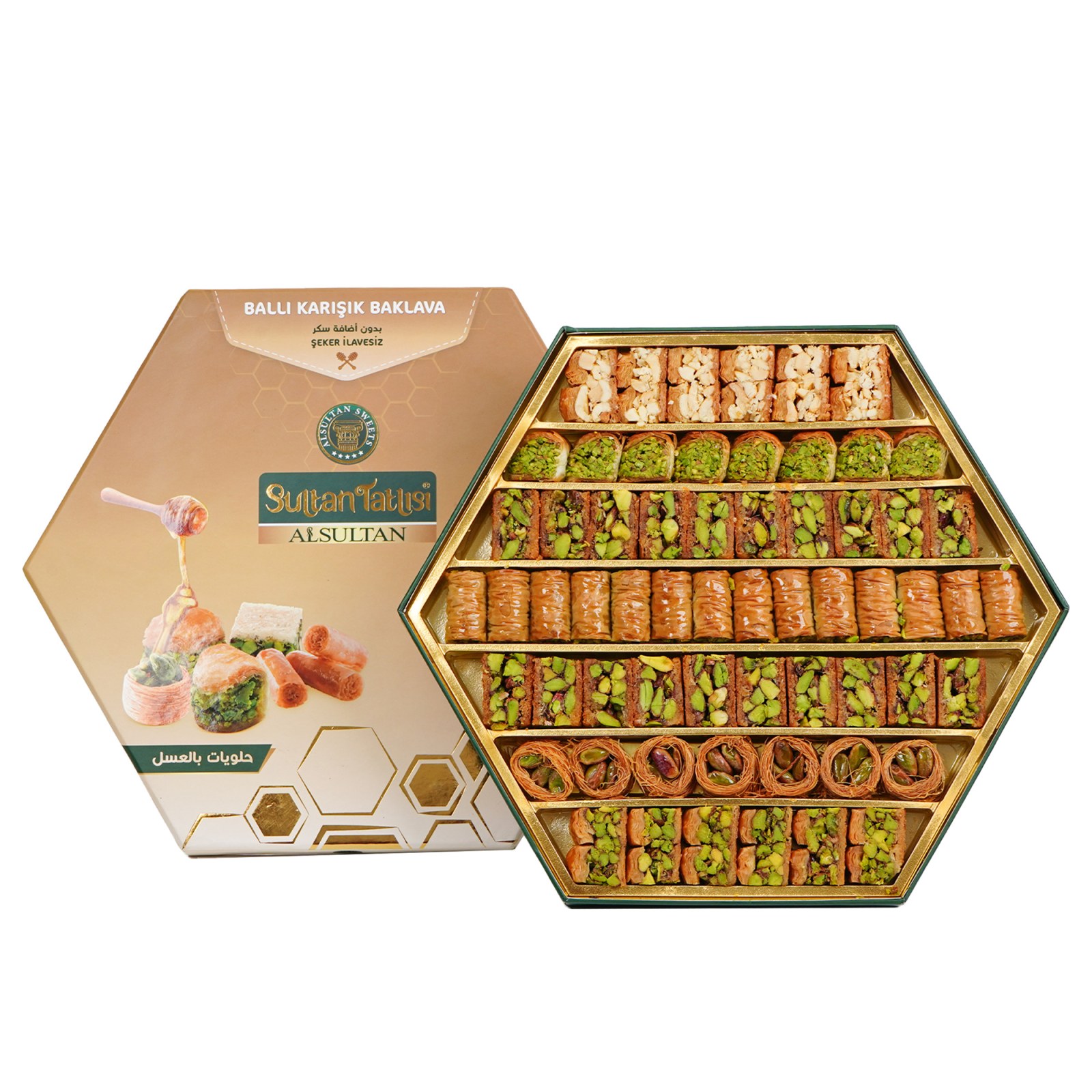 Organik Bal'lı Spesial Karışık Baklava 700 g