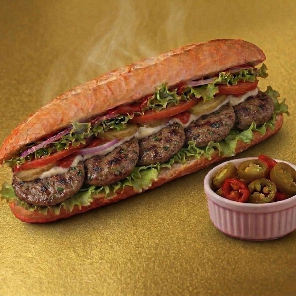 Ekmek arası ızgara köfte