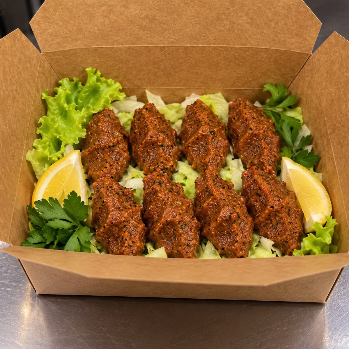 Zeytinyağlı Çiğ Köfte (8 Adet)(250 gr.)
