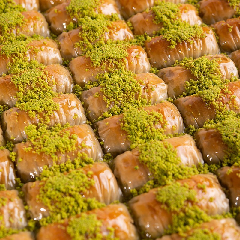Fıstıklı Sarı Burma (1 Tepsi 3,5 kg)