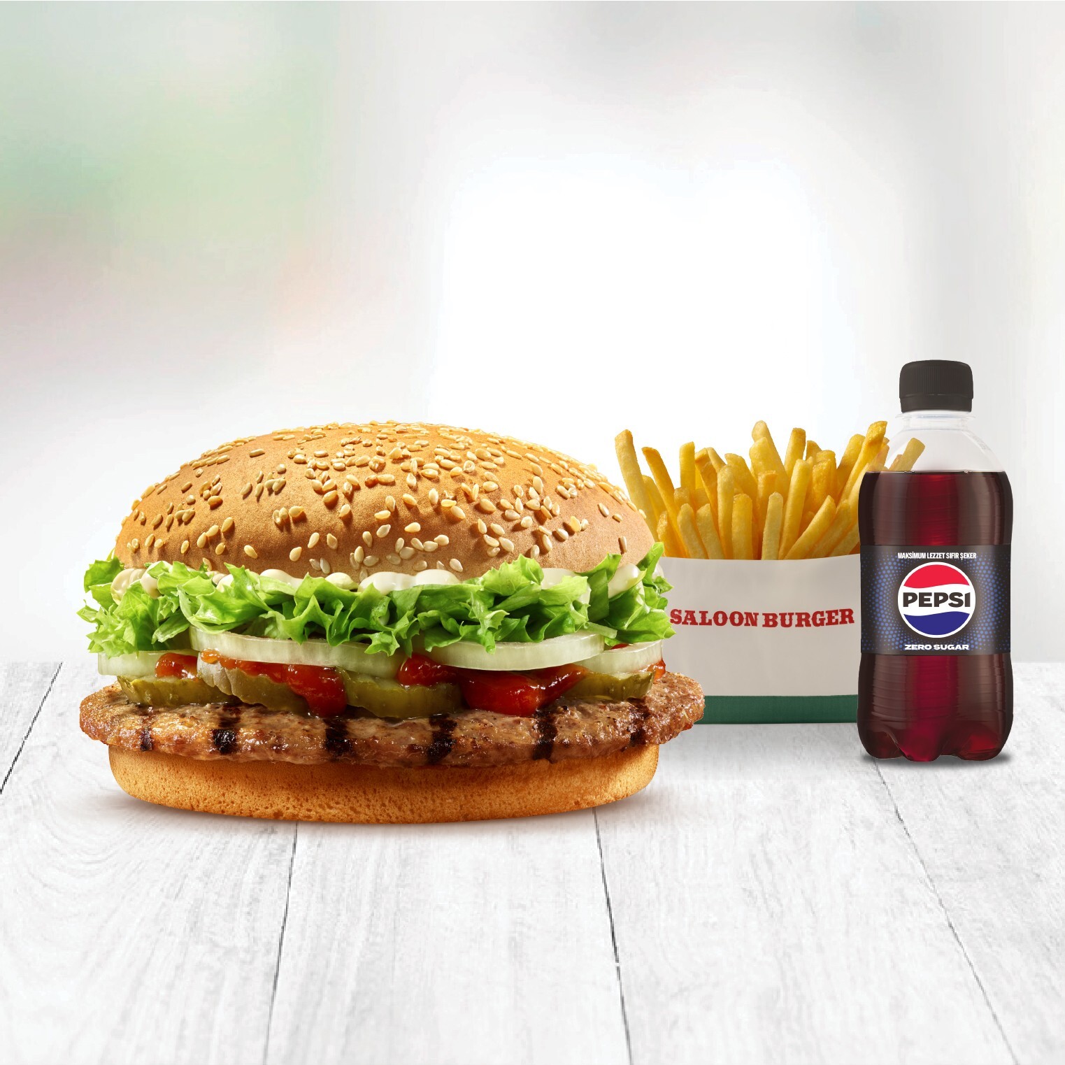 Mega Köfte Burger Menü