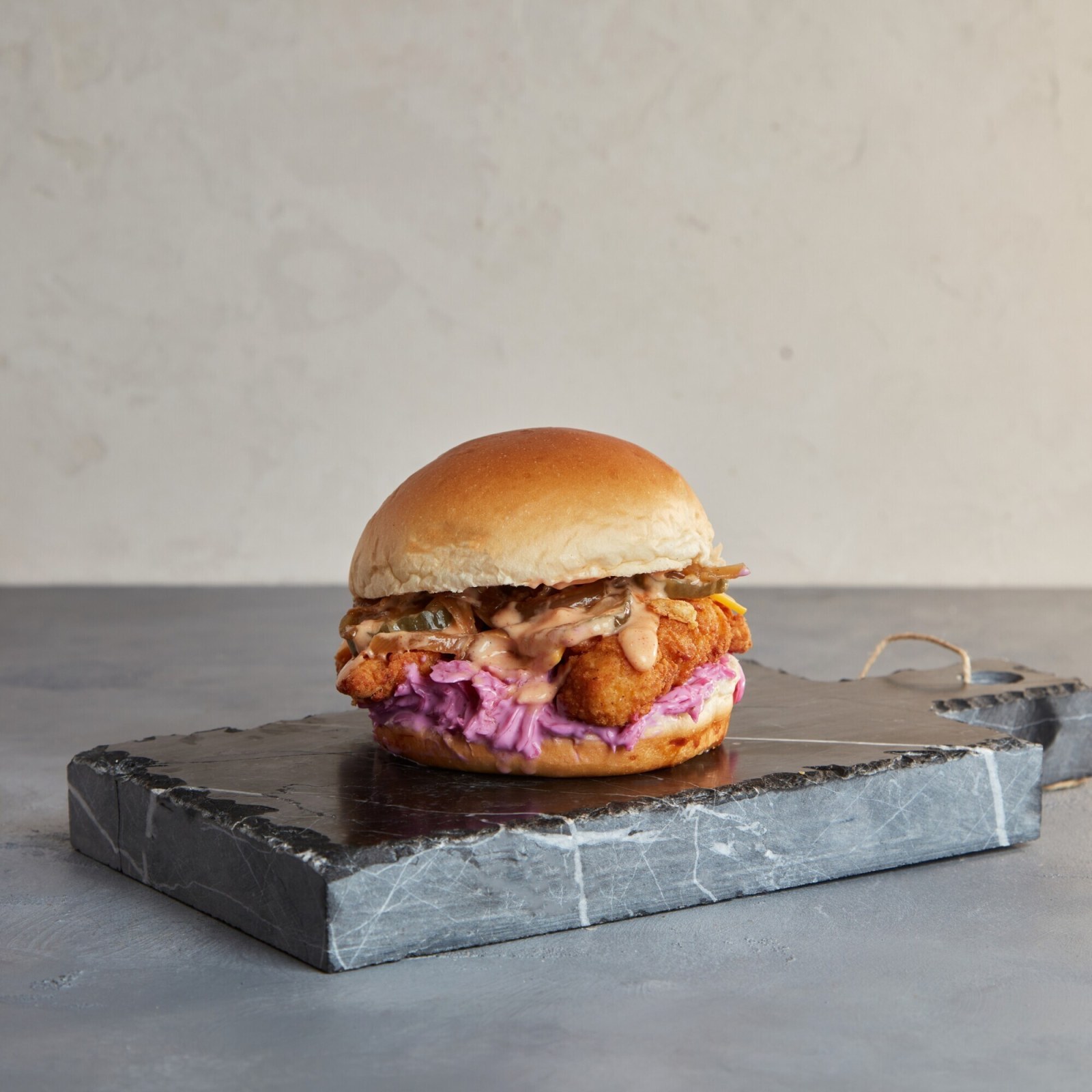 Smash Crispi Chicken Burger
