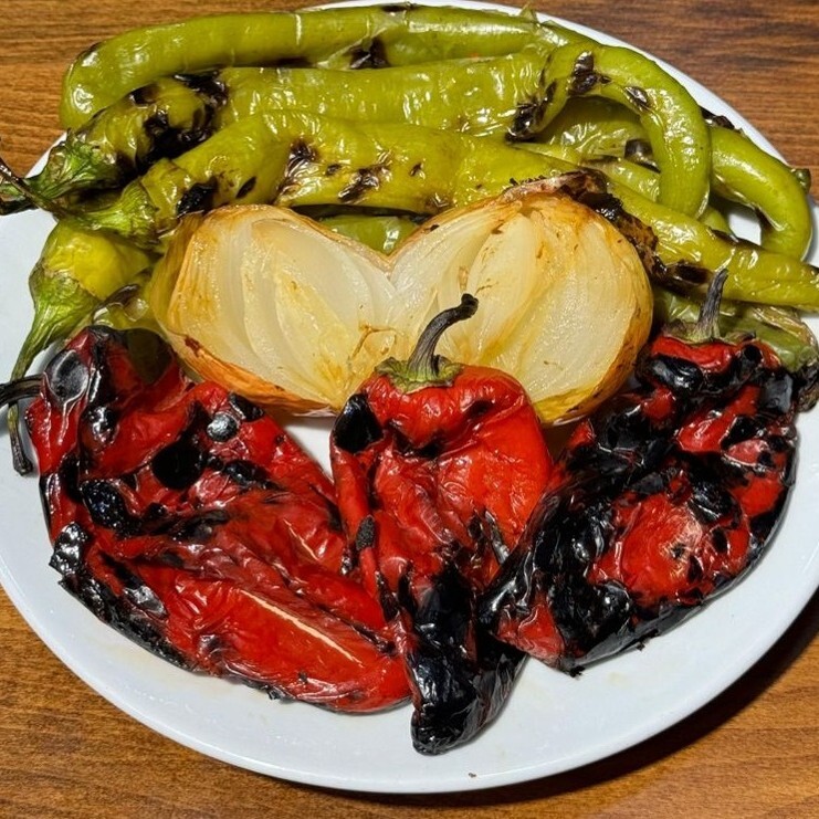 Garnitür Tabağı ( 400 ) gr. Yeşil Acı biber