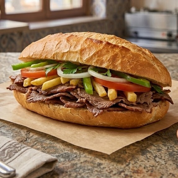 Sandviç Ekmek Arası Et Döner