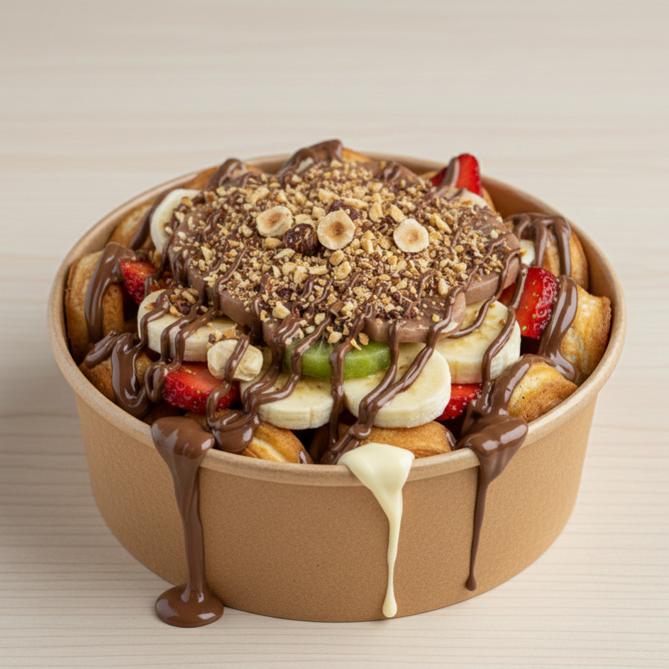 Belçika Waffle Bowl ( Küçük )