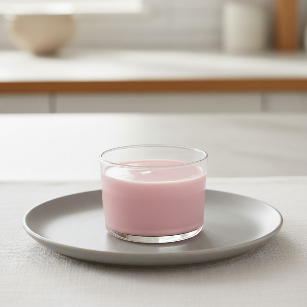 Çilekli Puding