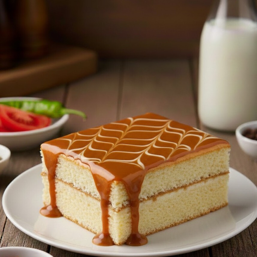 Karamelli Treliçe Tatlısı