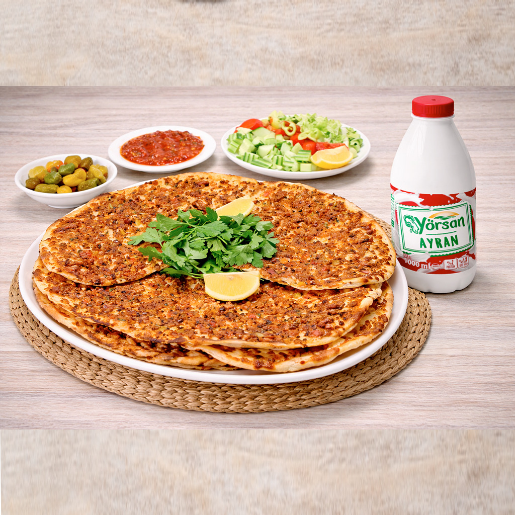 6'lı Lahmacun Menü