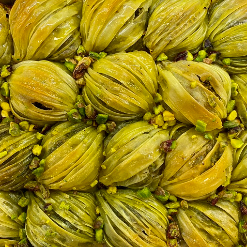 Fıstıklı Midye Baklava (250 gr)