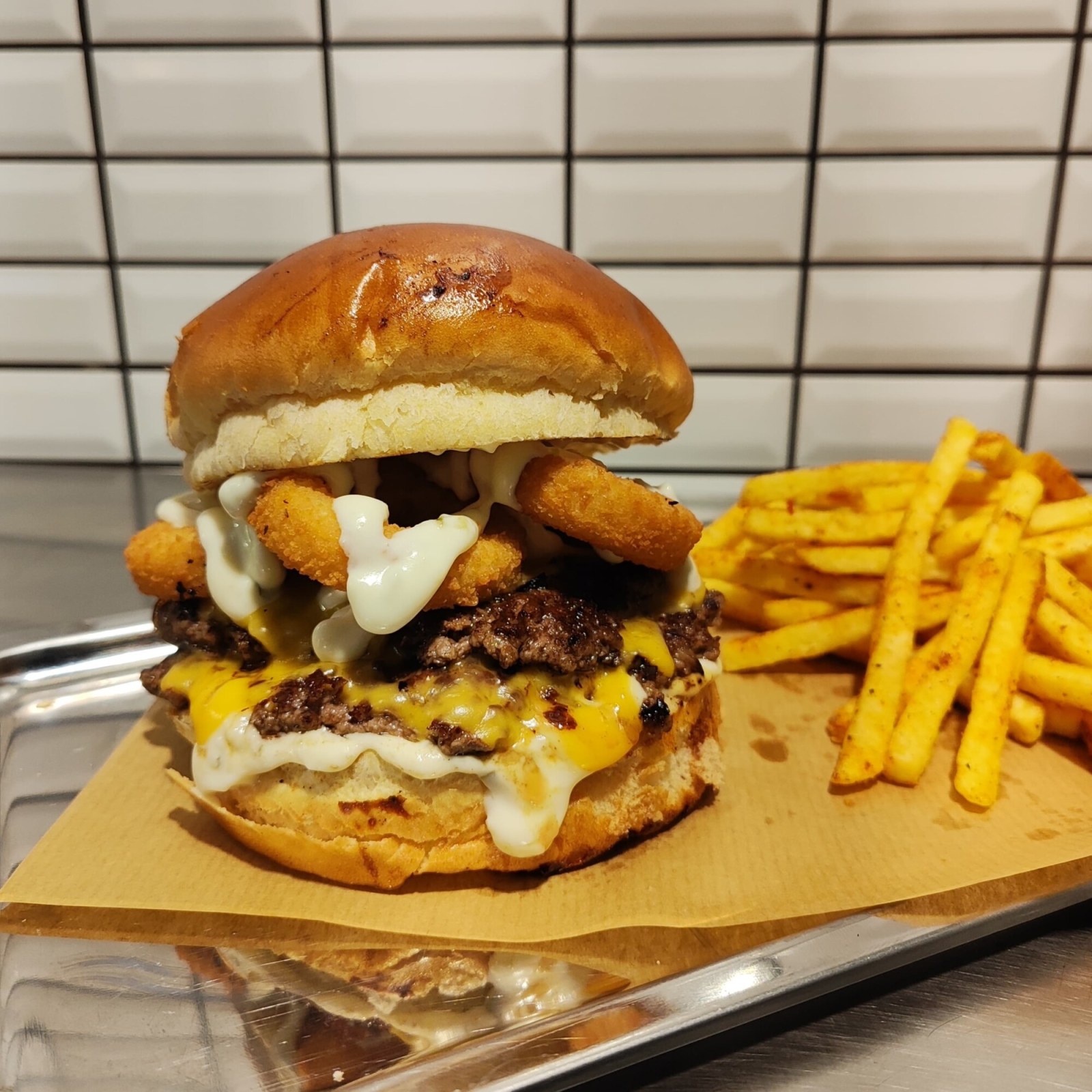 Onion Smash Burger
