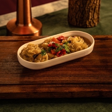Soslu Patlıcan Salatası