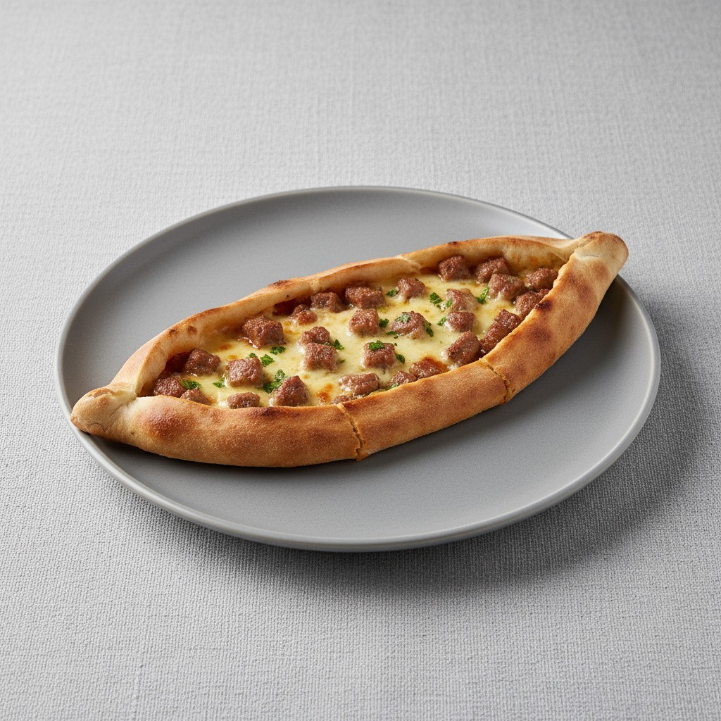 Kuşbaşılı Kaşarlı Pide Menü