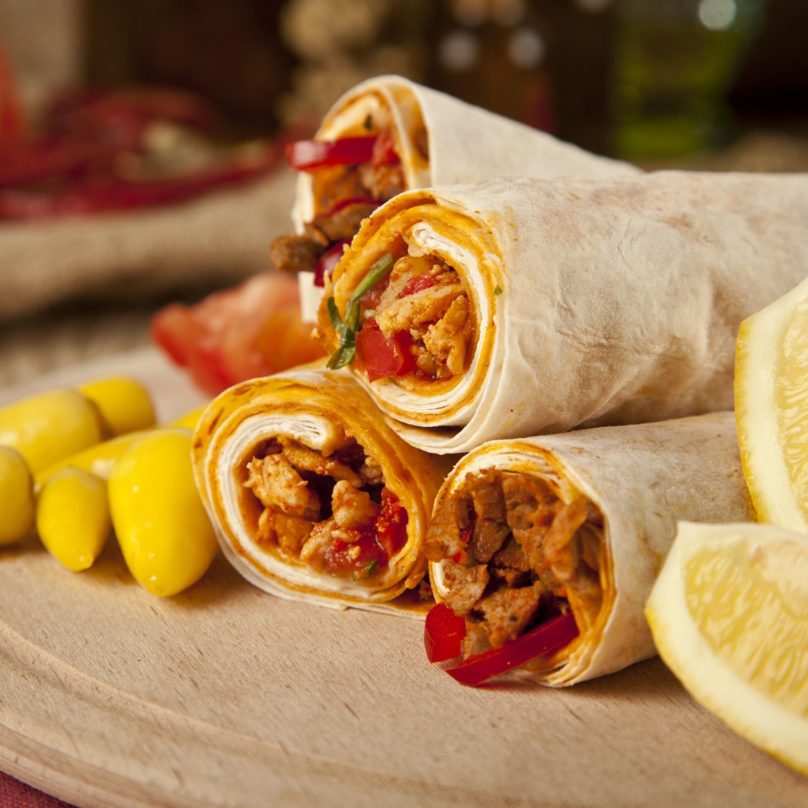 Lavaş Arası Tavuk Tantuni